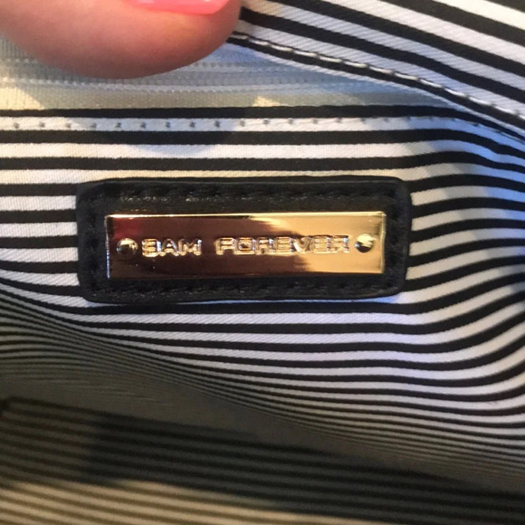 NEW Black and gold studded boutique purse tote - Picture 5 of 7